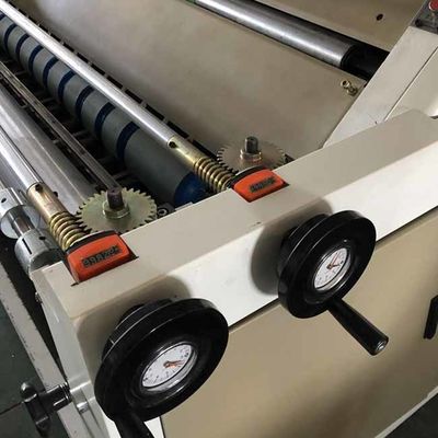 6000pcs/H Flute Lamination Pasting Machine 12kw For Paper Cardboard