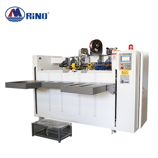 Semi Automatic Carton Box Stitching Machine 600 Nails/Min 2000mm Single Piece