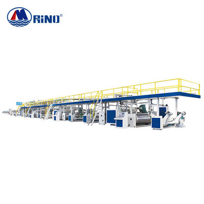 qualità 3 5 linea di produzione del cartone di 7 pieghe 100m/Min 100kw pianta automatica di ondulazione di 5 pieghe fabbrica